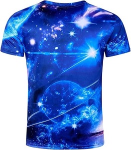 Ropa de hombre con logotipo personalizado, Camiseta de algodón de talla grande, camiseta de ajuste regular lisa con estampado digital Unisex, camiseta de gran tamaño al por mayor para hombre - Product Image 4