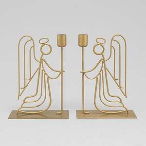 Customized Size 1 Arm Metal Wire Wrought <b>Candle</b> Stand Trending Easter Home Decor Hotel Other <b>Candle</b> Holders <b>Lanterns</b> <b>Candle</b> Jars - Product Image 1