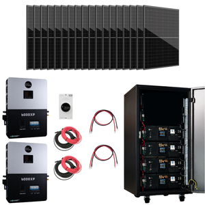 EG4 Off Grid Solar Kit 6000XP x2 20.48kWh <b>Battery</b> Capacity Complete System - Product Image 1
