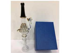 กระจกเป่าด้วยมือชิชาแบบโค้งงอหัวสูบทำจากแก้วแบบหรูหราของอียิปต์ - Product Image 5