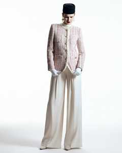 Blush Verse High Quality Women's Elegant Tweed Jacket for Winter ODM Services with Pearl Decoration Best Choice From Vietnam - Product Image 4