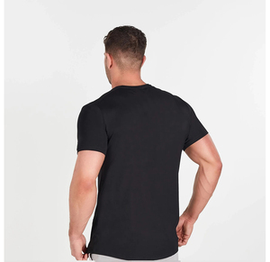 T-shirt d'entraînement décontracté pour hommes chauds à manches courtes Fitness Gym Training Bodybuilding Muscle Tee Séchage rapide - Product Image 2