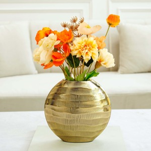 Premium handcrafted tall metal <b>vase</b> <b>for</b> home office hotel and creative <b>decorative</b> flower holder - Product Image 1