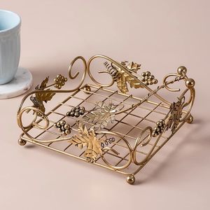 ที่ใส่ผ้าเช็ดปากอะลูมิเนียมกันสนิม ลายต้นองุ่น ใช้งานได้ยาวนาน ราคาไม่แพง - Product Image 2