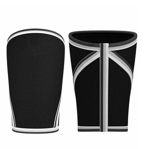 Manchons de genouillère en néoprène 7mm sur mesure unisexe Protection de fitness légère et résistante Prix d'usine doux d'haltérophilie - Product Image 2