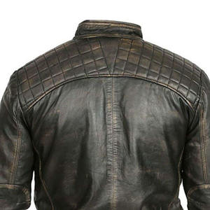 Veste en cuir pour homme, nouvelle mode, coupe-vent, très tendance - Product Image 2