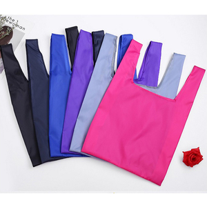 Fashion Polyester Oxford Cloth <b>Bag</b> with Zipper Closure <b>Medium</b> <b>Size</b> Reusable for Food Gift Advertising & Daily Use - Product Image 4