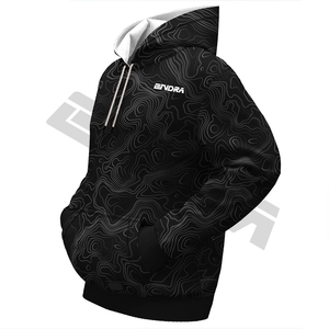 Sudadera con capucha de manga larga con estampado de letras gráficas para hombre, jersey con cordón, Tops, bolsillo, sólido, anticontracción, XS, ropa Lisa teñida - Product Image 6