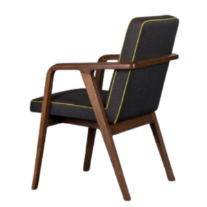 Sillas de Salón Modernas y Portátiles de Madera de Teca de Alta Calidad con Asientos de Espuma Cómodos a un Precio Económico - Product Image 2
