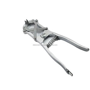 Elastador de Castración Manual de Acero Inoxidable, Aplicador de Anillos de Goma, Herramienta de Banda para Castración de Ganado, Uso Veterinario Quirúrgico - Product Image 2