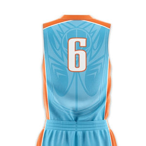Conjunto de Uniformes de Baloncesto de Venta Caliente del Mejor Proveedor al por Mayor, 100% Poliéster, Antibacteriano, de Secado Rápido - Product Image 5