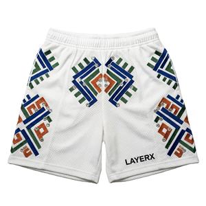 Pantalones Cortos Deportivos de Camuflaje para Hombre, de Nailon y Algodón, Resistentes al Viento, con Bordado Personalizado, Pedrería, Estilo Urbano, Corte Cuadrado, para Gimnasio, Venta al Por Mayor - Product Image 1