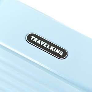 Travelking 8088 Maletas de carcasa dura Abs Pc Maleta frontal abierta Conjunto Suave y ligero Robusto Pp Mango Colgado Phat Mayorista - Product Image 5