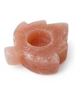 ที่ใส่เทียนทีไลท์รูปใบไม้ทำจากเกลือหิมาลัย สำหรับตกแต่งบ้าน สร้างบรรยากาศสปา ผ่อนคลาย ทำสมาธิ เพื่อความรัก - Product Image 4