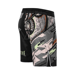 Pantalones cortos MMA informales de algodón para hombre, gran oferta, ropa deportiva holgada de secado rápido, diseño personalizado - Product Image 3