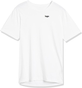 T-shirt confortable en coton à manches courtes coupe ajustée pour hommes T-shirt confort quotidien lavé en machine du Bangladesh - Product Image 4