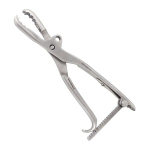 Pinzas para Sujetar Huesos con Trinquete de 26 cm, Manuales, de Acero Inoxidable, Certificadas por CE, Certificadas por ISO13485 Clase I, de Medzora Surgical - Product Image 2