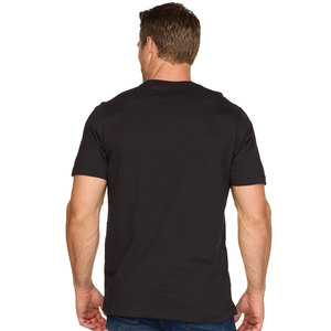 Men's <b>White</b> Crewneck <b>White</b> Short Sleeves T-Shirts Plain Round Neck Shirt Basic Round Neck T-shirt For Men - Product Image 4