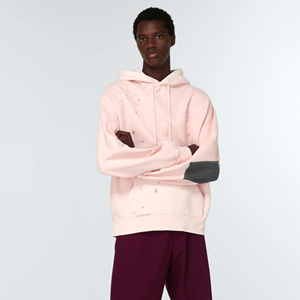 2024 nouveauté haute qualité personnalisé en détresse sweats à capuche hommes 100% coton poche léger manches complètes imprimer en gros XS - Product Image 1