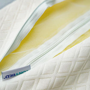 เตียงผ้าถักระบายอากาศได้ดีหมอนออร์โธปิดิกส์น้ำมันปาล์มธรรมชาติดีไซน์ทันสมัยรูปทรงตามหลักสรีรศาสตร์ - Product Image 6