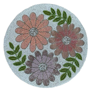 Mantel Individual elegante con cuentas de semillas para el hogar, mantel de mesa elegante con cuentas para fiesta de boda con diseño personalizado aceptado - Product Image 5