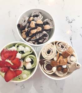 เครื่องทำไอศกรีมแบบมินิ เครื่องทำซอฟต์เสิร์ฟแบบตั้งโต๊ะ เครื่องทำโยเกิร์ตแช่แข็ง พร้อมกล่อง<span class=keywords><strong>ไม้</strong></span> - Product Image 6