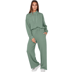 Sudadera con Capucha de Invierno Personalizada, Lisa, con Hombros Caídos y Cremallera, para Mujer, de Alta Calidad, Tejido de Felpa, 100% Algodón, Corta, Holgada, Anti-pilling - Product Image 5