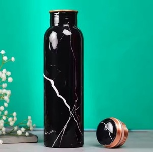 Diseño personalizado martillado 100% botella de agua de cobre hecha a mano pura a prueba de fugas beber Ayurvédico beneficio de la salud botellas de cobre - Product Image 6