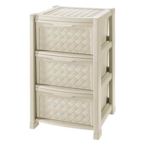 ARIANNA Angora 8025646210 Space-Saving Chest <b>Drawers</b> 3C (39x39x63.5cm) Tontarelli <b>Storage</b> <b>Drawers</b> - Product Image 1