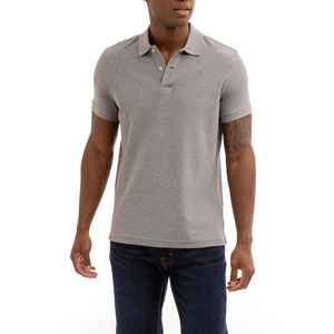 Top qualité été 100% coton personnalisé brodé Logo hommes Polo T-Shirt extérieur boutonné décontracté hauts hommes polos - Product Image 1