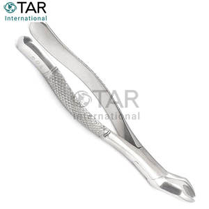 Fórceps de extracción Premium #10S Molares superiores Instrumentos médicos dentales de acero inoxidable de alta calidad Cirugía oral Extracción de dientes - Product Image 3