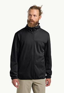 Chaqueta suave para hombre con logotipo personalizado, chaqueta ligera transpirable para exteriores para hombre, cuello redondo seco silencioso - Product Image 6