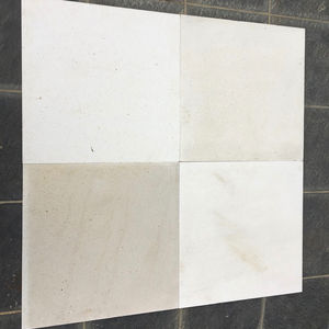 Moderno acabado de superficie de piedra caliza blanca crema Beige azulejos de pared bloque de piedra para Villa piso piscina borde antiácido erosión - Product Image 1