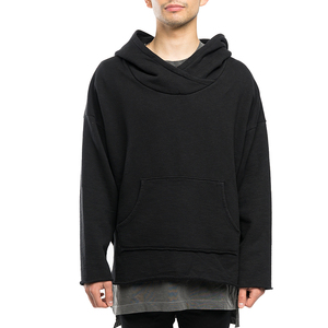 Sudadera con Capucha para Hombre, Personalizada, Mezcla de Algodón/Poliéster, Forro Polar Grueso para Invierno, Estilo Casual, Hombros Caídos, Corte Regular - Product Image 3