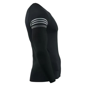 เสื้อคอกลมแขนยาวสำหรับผู้ชาย, เสื้อออกกำลังกายน้ำหนักเบาเสื้อแร็ชการ์ดระบายอากาศ - Product Image 5