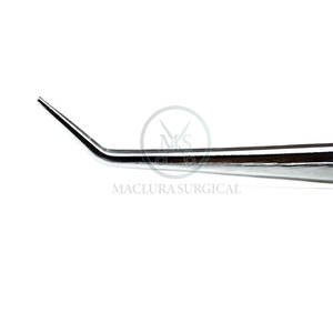 แหนบทันตกรรมสแตนเลสแบบใช้มือระดับมืออาชีพพร้อมปลายกันลื่นสำหรับการยึดจับที่ปลอดภัยและงานฝีมือที่แม่นยำ - Product Image 5