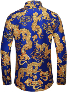 Men's Breathable Casual Printed Full Sleeve <b>Summer</b> <b>Shirt</b> - Product Image 4