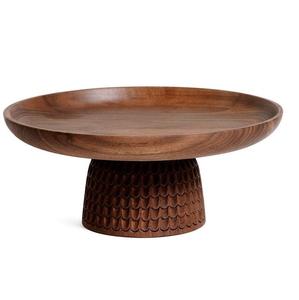 Cuenco para servir de madera de acacia natural sólido respetuoso con el medio ambiente personalizado para sopa, arroz o uso en fiestas - Product Image 3