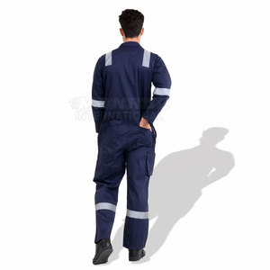 Overol de Trabajo Protector de Manga Larga para Hombre, Impermeable, Transpirable, de Secado Rápido, de Poliéster/Nailon, de Alta Visibilidad, Suministro de Fábrica OEM - Product Image 3