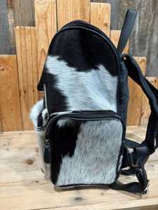 Sac à dos de voyage vintage en cuir véritable 100% cuir de vache, personnalisé, best-seller 2025, léger, imperméable, antivol - Product Image 2