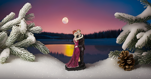 Estatuas modernas de resina para decoración del hogar, escultura de pareja de amor apasionado y vínculo de matrimonio para amantes - Product Image 3