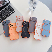 Coque de téléphone en TPU de haute qualité pour iPhone 18 Pro Max/17/16/15/14 Plus, magnétique, tendance, antichoc, avec protection renforcée aux quatre coins