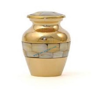 Tendance Designer Vente Chaude Noir Couleur Laiton Fantaisie Urnes Funéraires Oiseau Le Plus Demandé En Couleur Dorée Belles Cendres De Crémation - Product Image 4