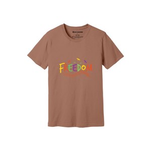 Kindness Themes Print 100% camiseta de tela de algodón 160-180 a Heavy GSM 12 colores disponibles Personalizar su propio diseño y colocación - Product Image 1