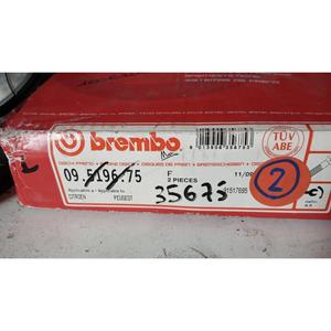 COPPIA DI DISCHI FRENO ANTERIORI CITROEN ZX Serie (92>98) 09.5196.75 Benzina - Product Image 5