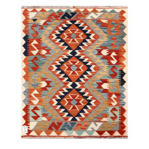 Tapis Kilim Maimana Afghanistan 106 X 85 cm Tapis traditionnels afghans et ensembles - Product Image 1