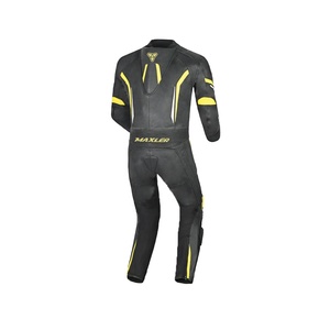 ชุดหนังสำหรับขี่มอเตอร์ไซค์ MAXLER MX-MLS-120 สำหรับผู้ชาย มาตรฐาน CE ระดับ 2 ป้องกันได้ดี ระบายอากาศได้ ทนทาน หนังแท้ 100% คุณภาพพรีเมียม - Product Image 2