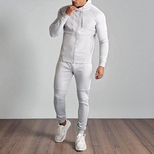 2025 Wholesale High Quality Blank Gym Wear Clothing Set <b>Tracksuit</b> With Custom Logo Men's Winter Design - Product Image 3