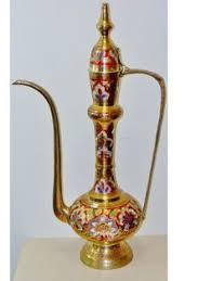 Laiton décoratif laiton Aftaba émaillé - Product Image 4