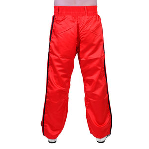 Servicio OEM personalizado Último diseño Color sólido Hombres Kickboxing Pantalones Mejor calidad 100% Poliéster Hombres Kickboxing Pantalones - Product Image 3